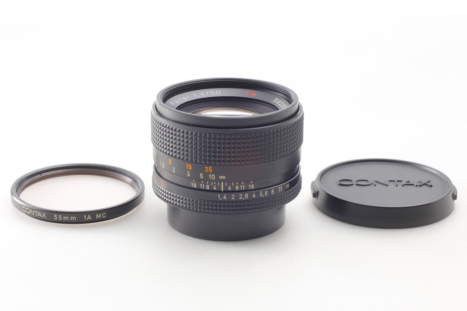 [MINT] Contax Carl Zeiss Planar 50mm f/1.4 T* AEJ Lens C/Y CY From JAPAN