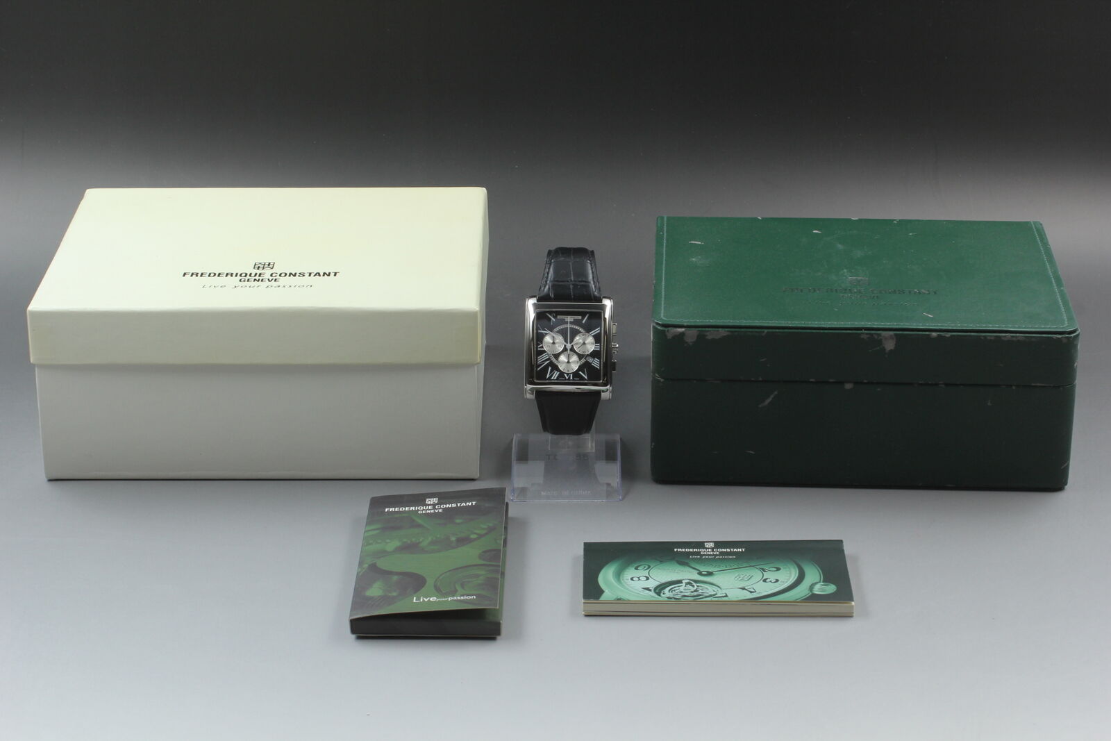 [N MINT /Box] Frederique Constant FC292X4C26 Chronograph Qz Men Watch From JAPAN