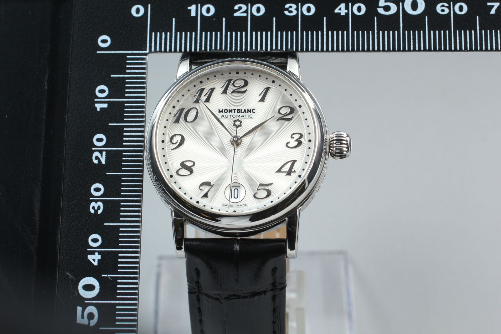 [Near MINT Box] Montblanc Meisterstuck 7042 Silver Dial Men's Quartz From JAPAN