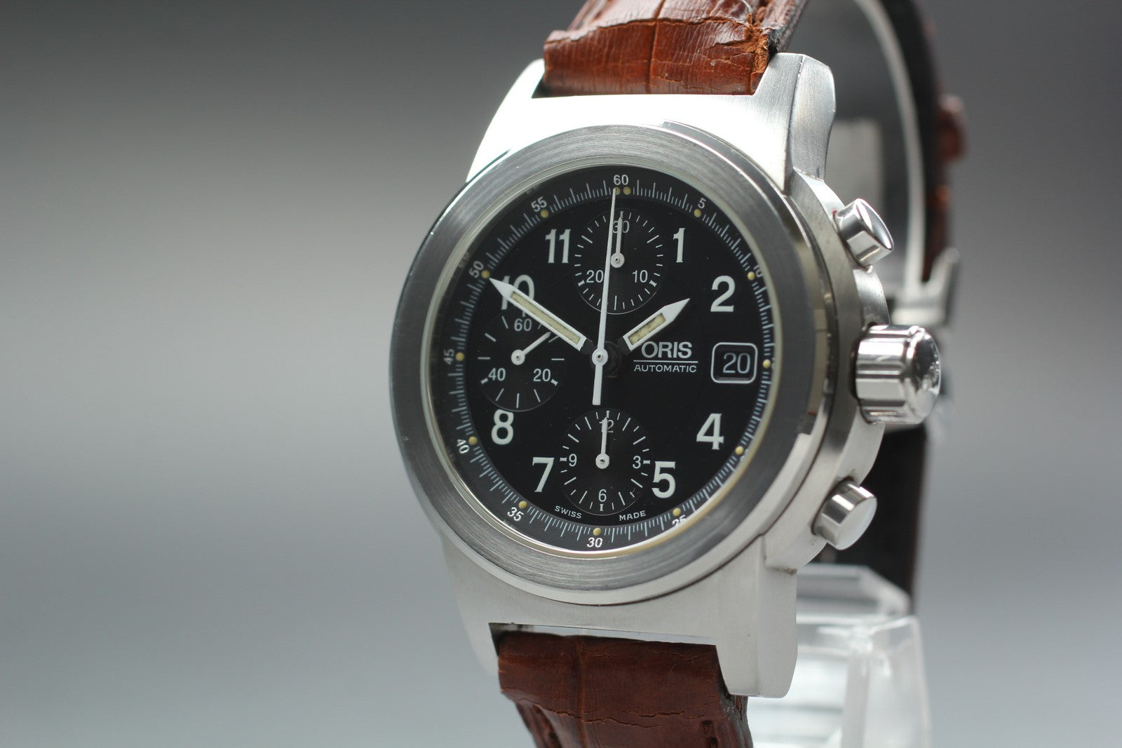 Vintage[Exc+5] ORIS Big Crown 7511 Automatic Men's Watch Chronograph 42mm  JAPAN
