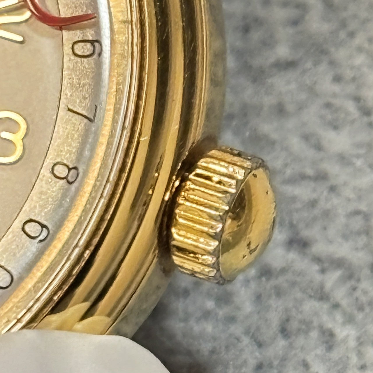[Exc+5 Box] ORIS Pointer Date 302-7285B Hand Winding Gold Men's Watch From JAPAN