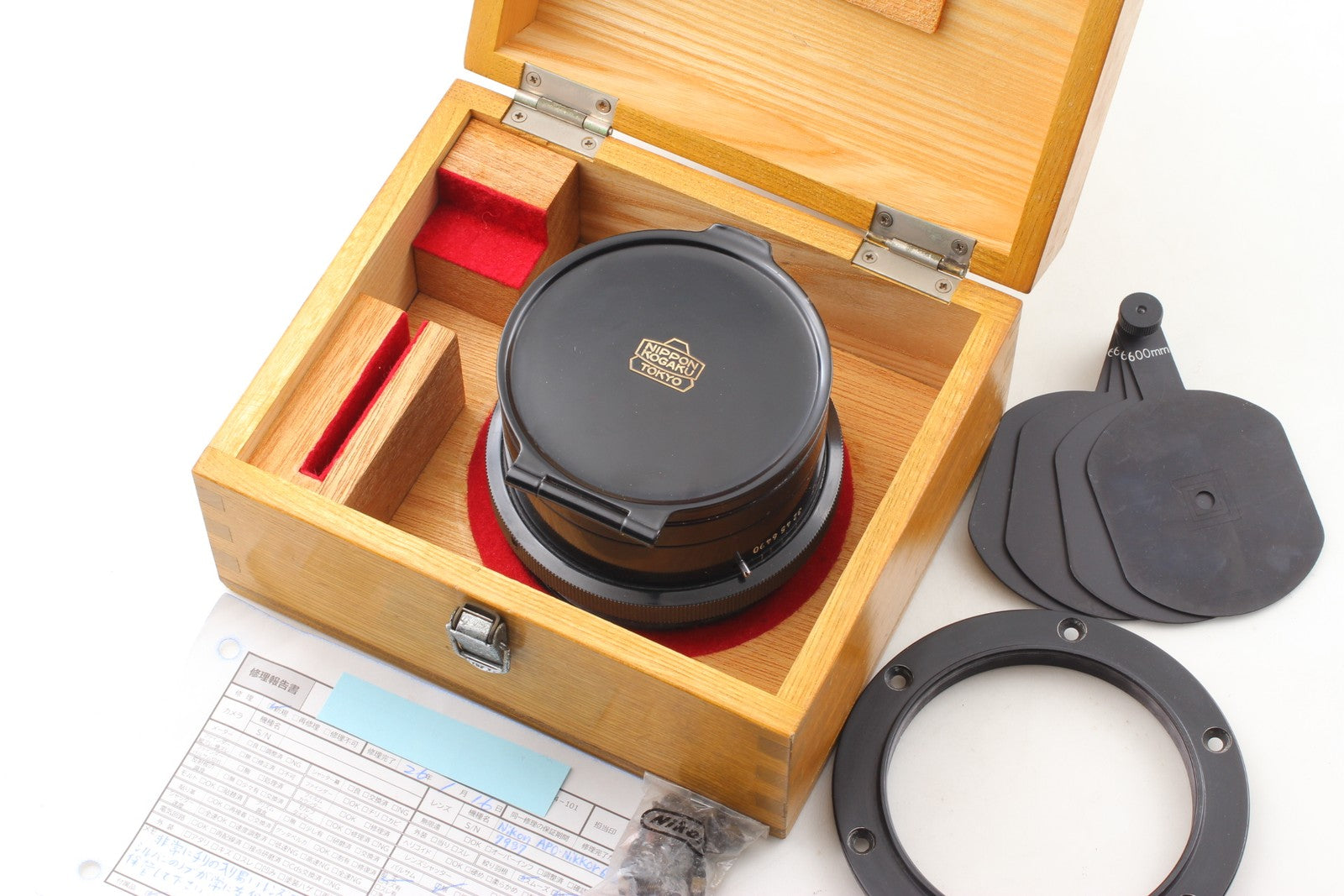 Rare [Near MINT Pro Creaned] Nikon Apo Nikkor 600mm f/9 Nippon Kogaku Lens JAPAN