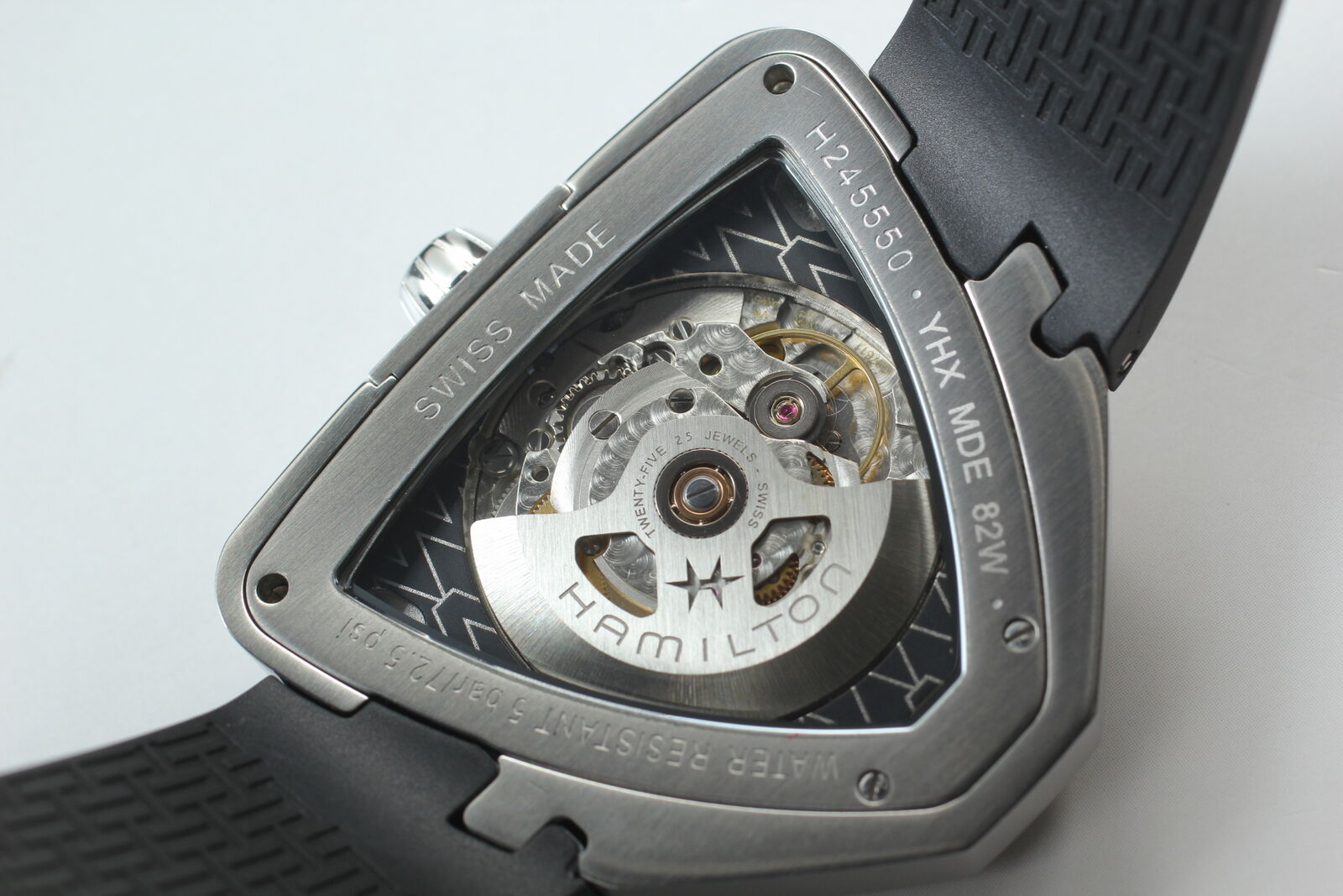 [Near MINT Box] HAMILTON Ventura H245550 H24555331 Automatic Men's Watch JAPAN