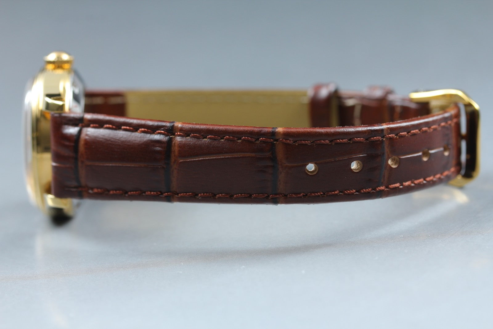 [Exc+5] ORIS Pointer Date 7405B Gold Brown 26mm Automatic Women's Watch