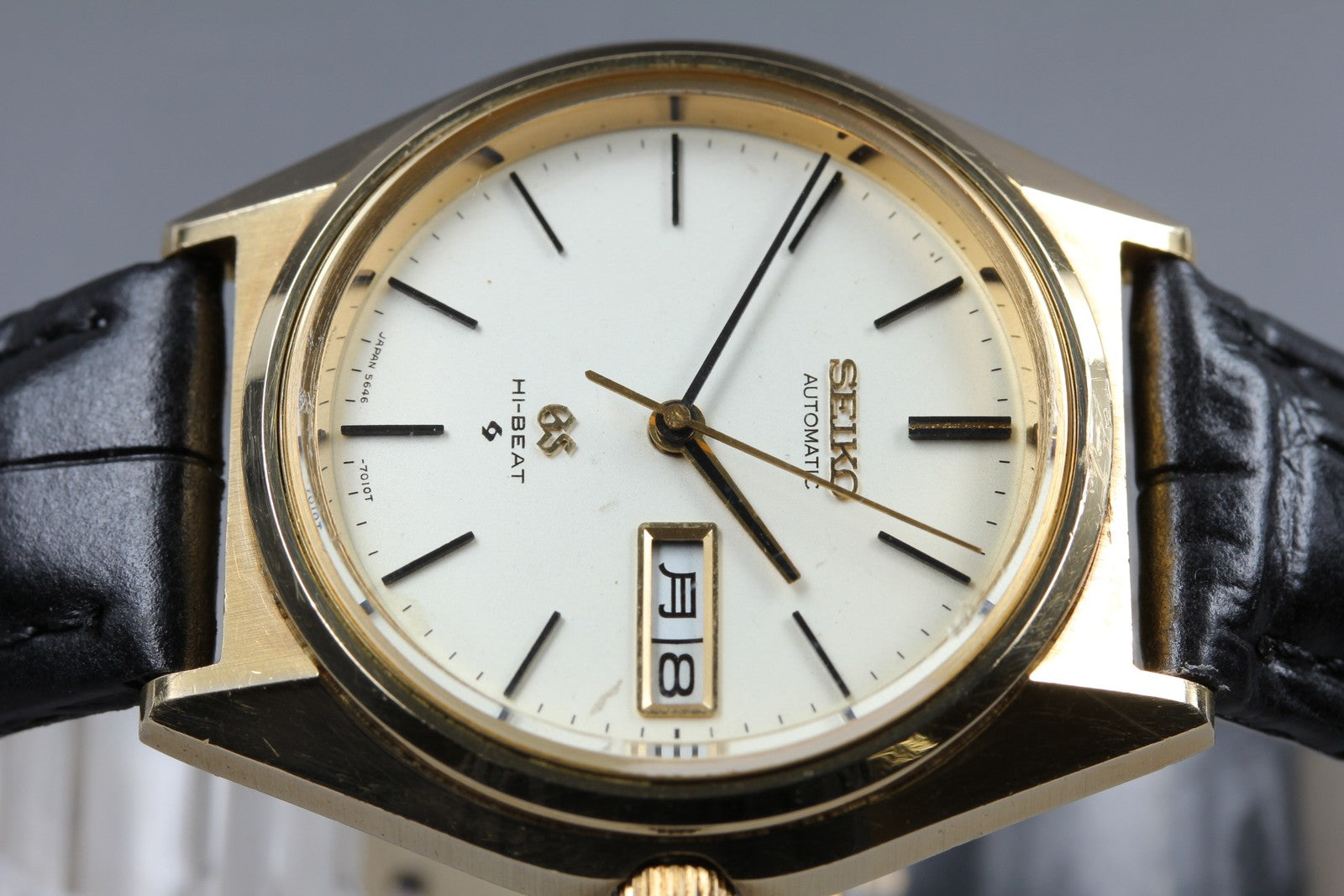 Vintage SEIKO Grand Seiko GS 5646−7010 Automat Men's Watch 36mm JAPAN