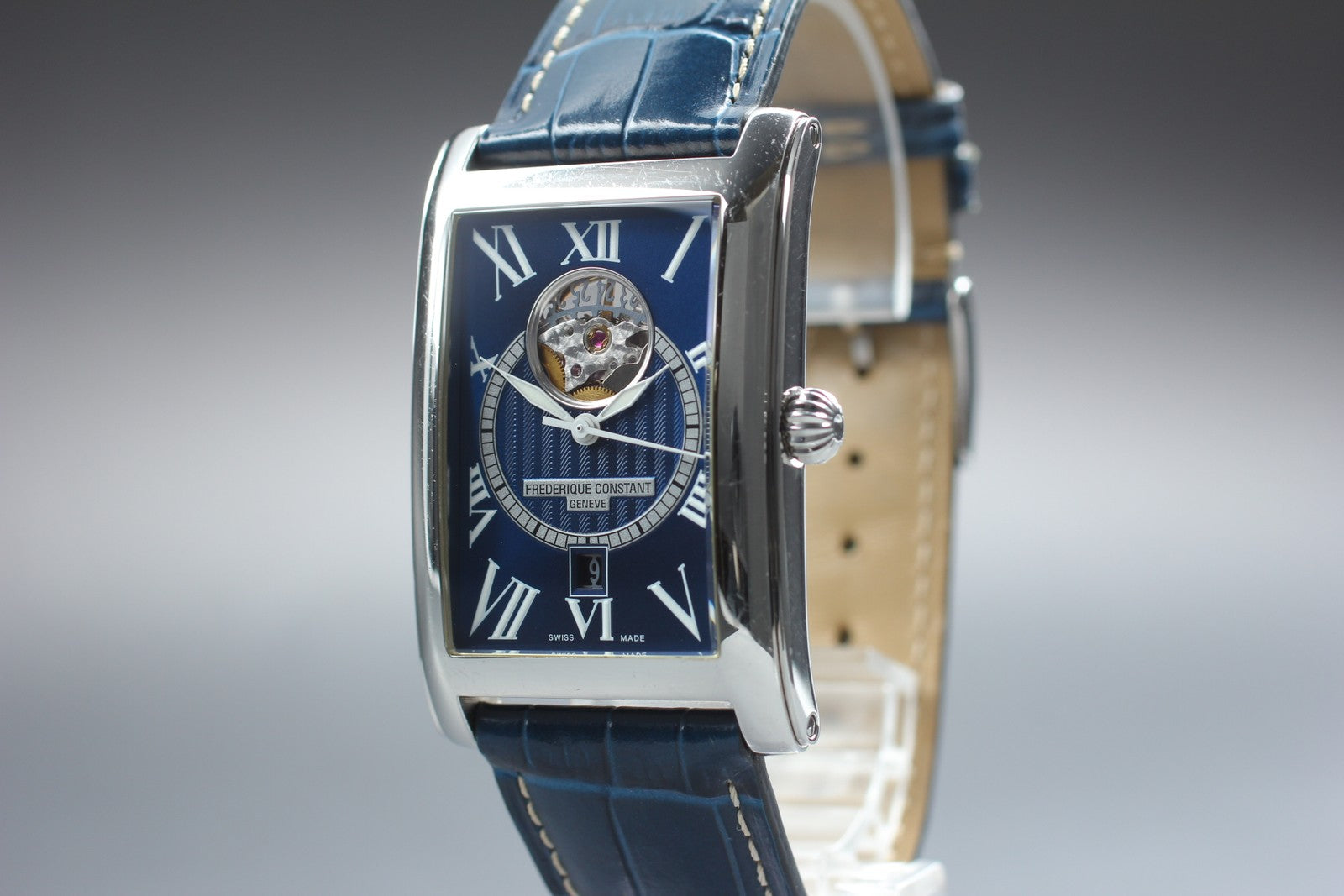 Limited [Exc+5 Box] FREDERIQUE CONSTANT FC-315NS4C26 Blue Automatic Men's Watch