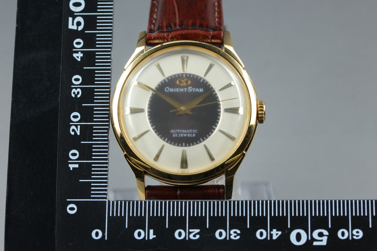 [Exc+4] ORIENT Star DG00-A1 Limited 500 Automatic Men's Watch 37mm JAPAN Exc+4