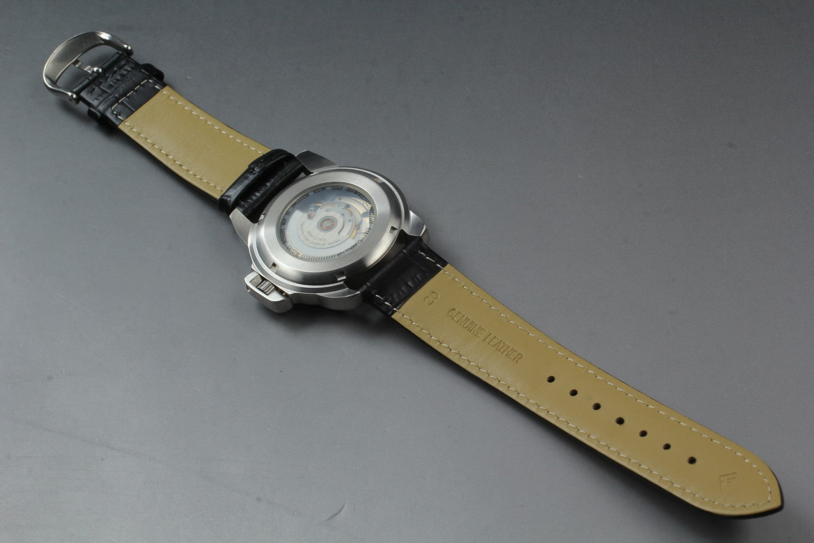 [Exc+5 Box] Hamilton Khaki Date Automatic 6311 Black Silver 40mm Men's Watch