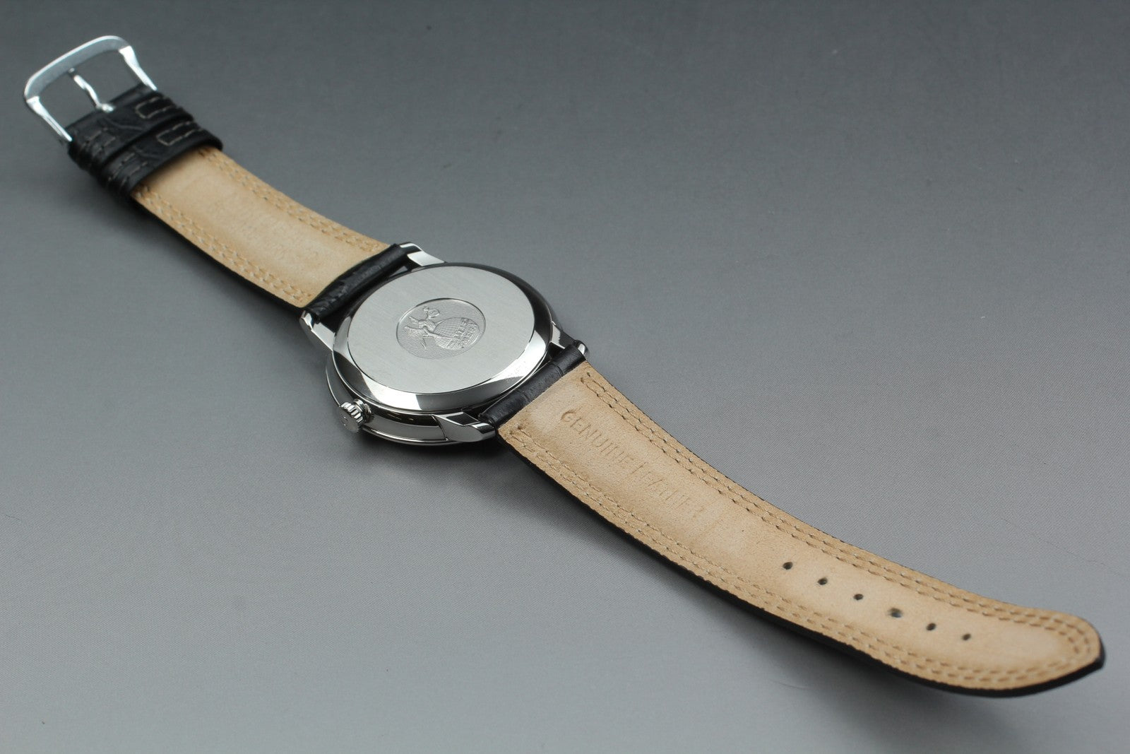 N MINT Box Omega De Ville Prestige 424.13.40.20.03.002 Co-Axial Blue Men's Watch