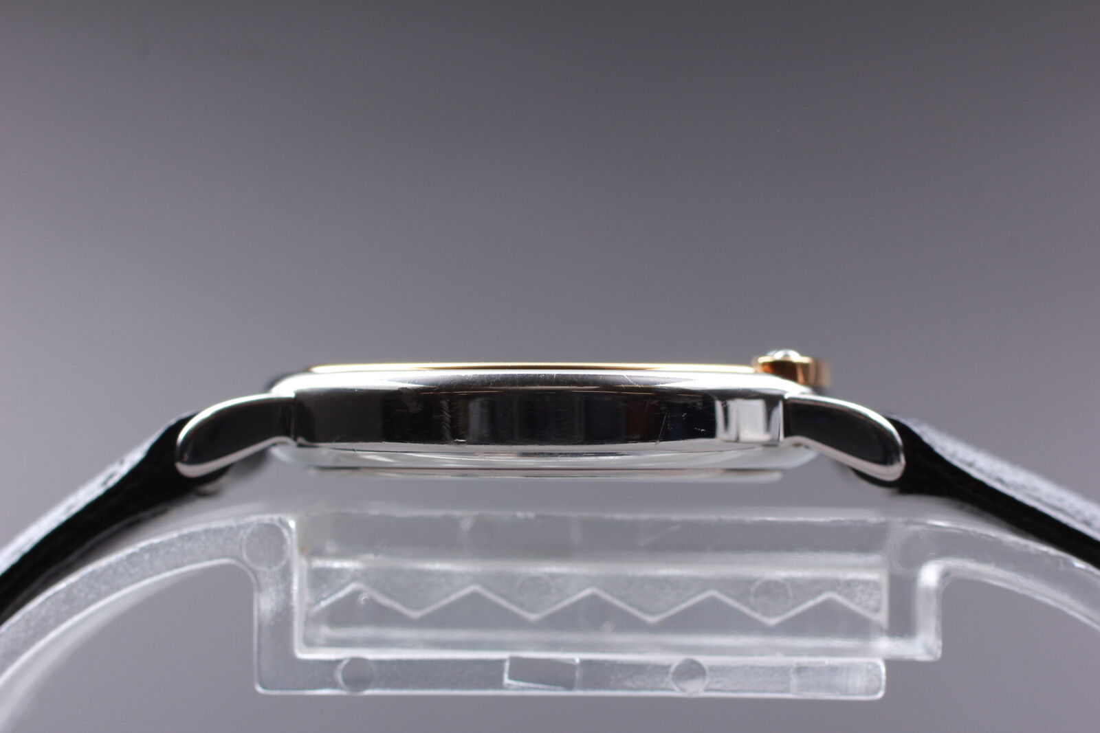 New Battery [Exc+5 Box] HERMES Meteor Women's Quartz Watch Vintage From JAPAN