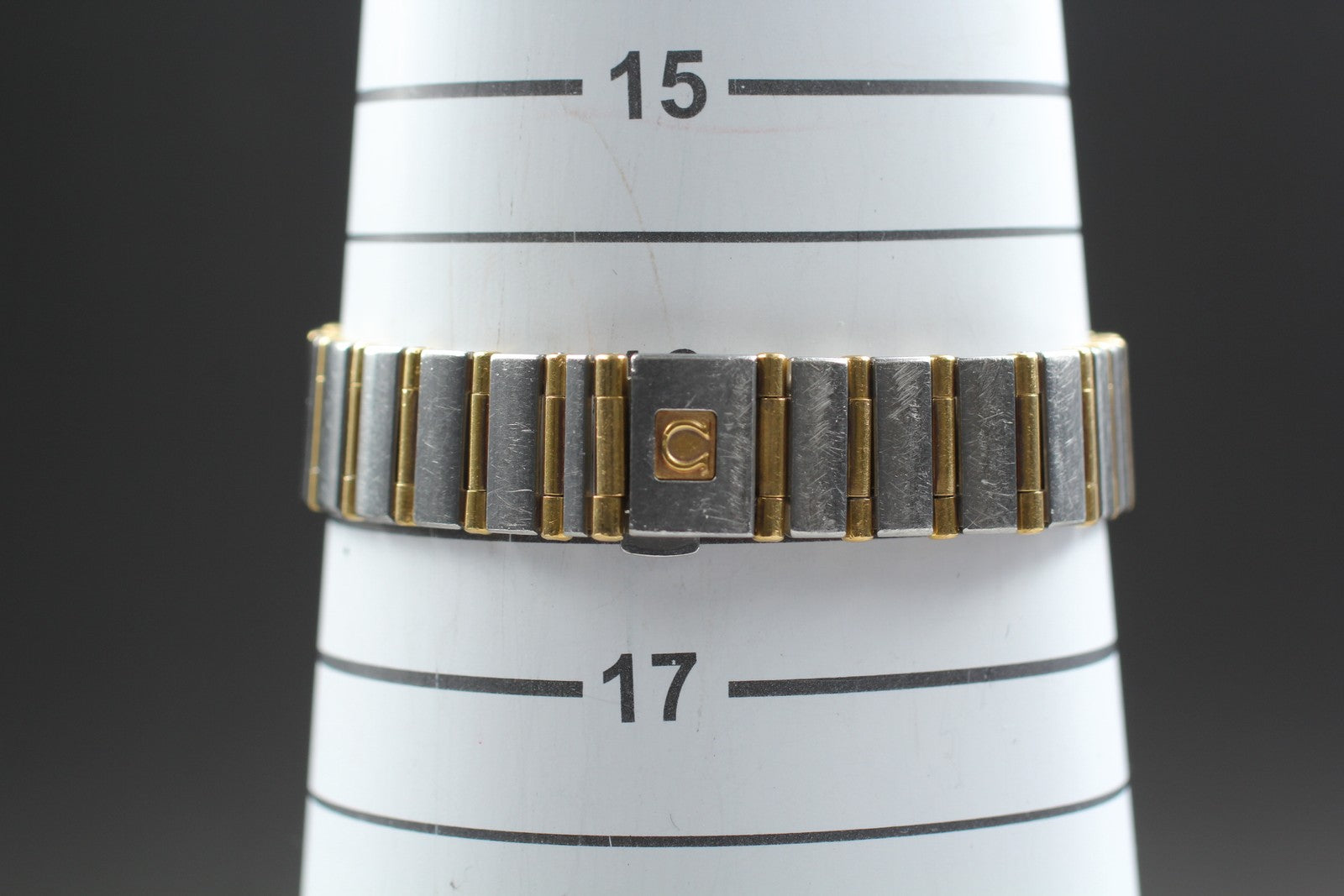OMEGA Constellation Mini 795.1203 12P Diamond 22mm Gold Quartz Women's Watch