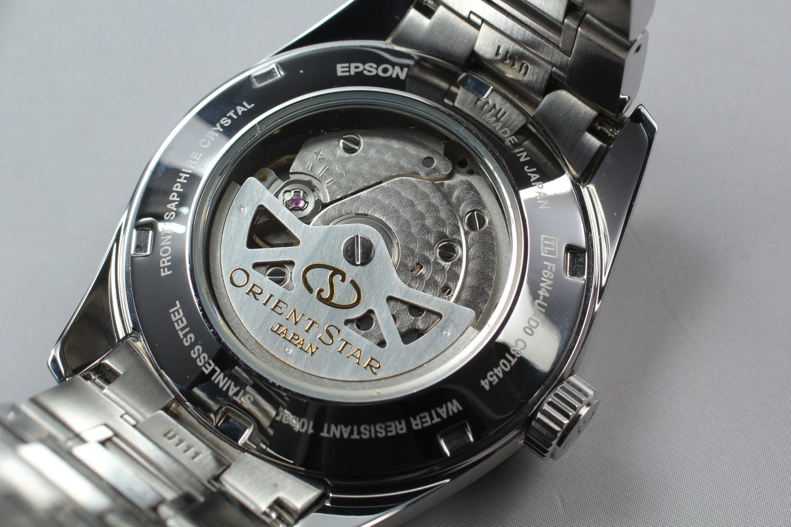 [Near MINT Box] Orient Star F6N4-UAD0 Power Reserve White Automatic Men's Watch