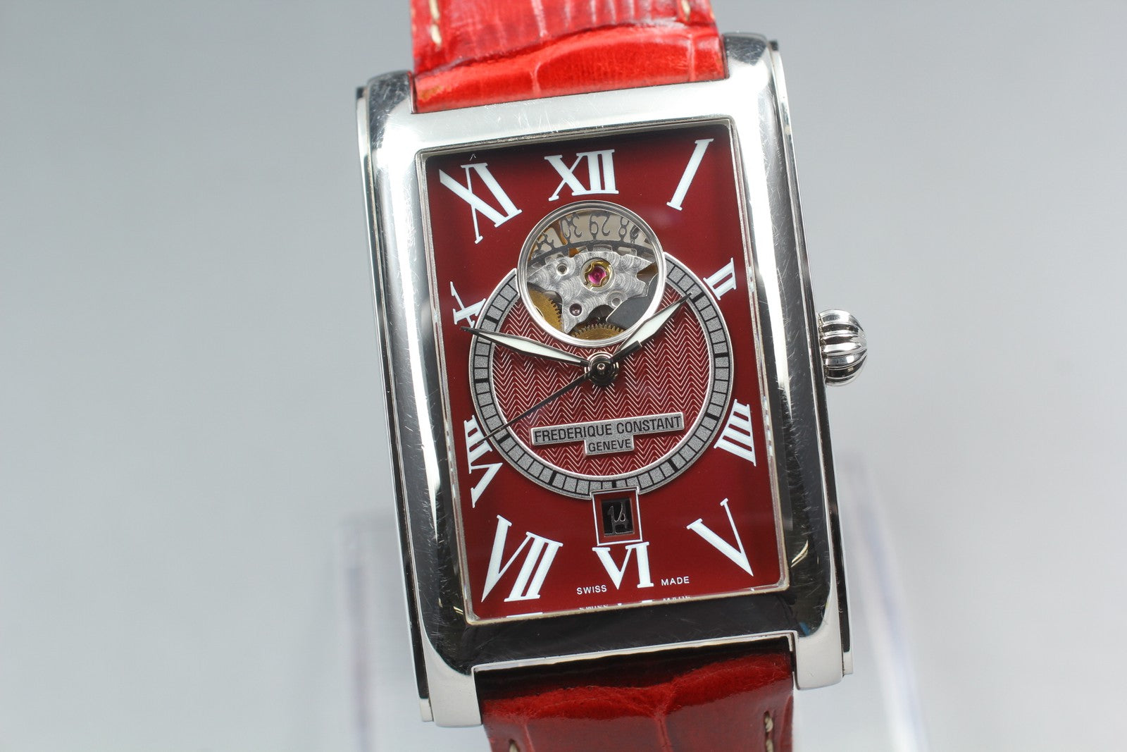 FREDERIQUE CONSTANT FC-315BRG4C26 Automatic World Limited Red Men's Watch 31mm