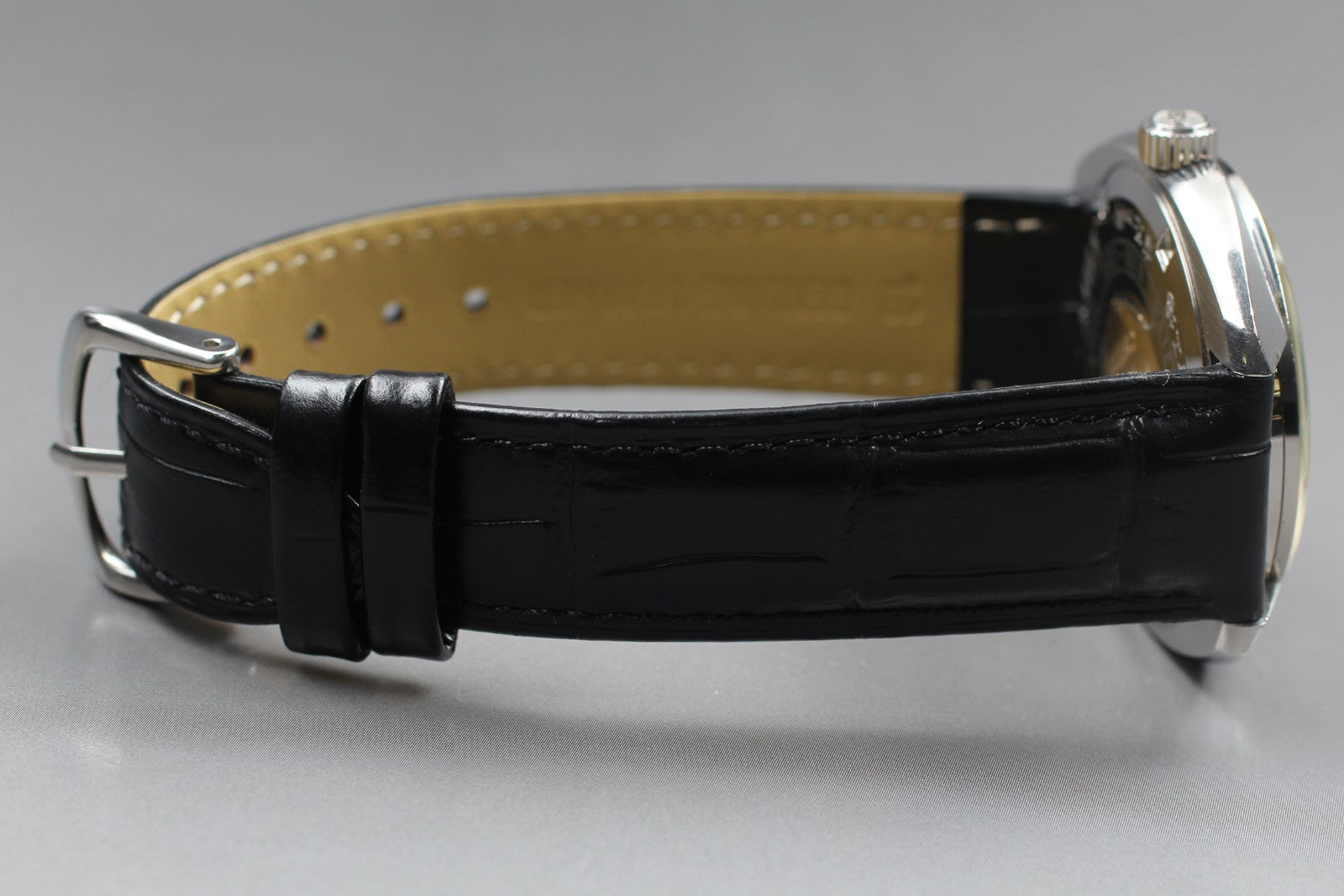 Vintage Exc+4 KING SEIKO HI-BEAT 4502-8010 Silver Hand-winding Men's Watch JAPAN