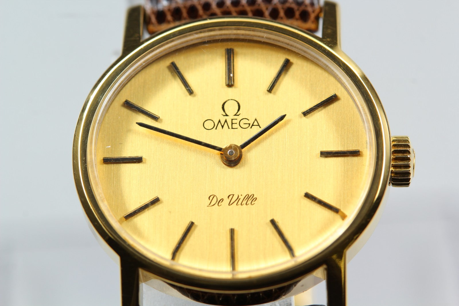 Overhauled[Exc+5] OMEGA De Ville Cal.625 511.0508 24mm Gold Manual Women's Watch