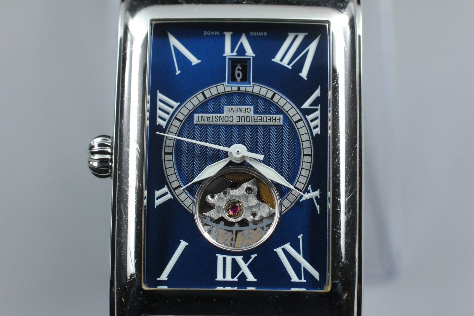 Limited [Exc+5 Box] FREDERIQUE CONSTANT FC-315NS4C26 Blue Automatic Men's Watch