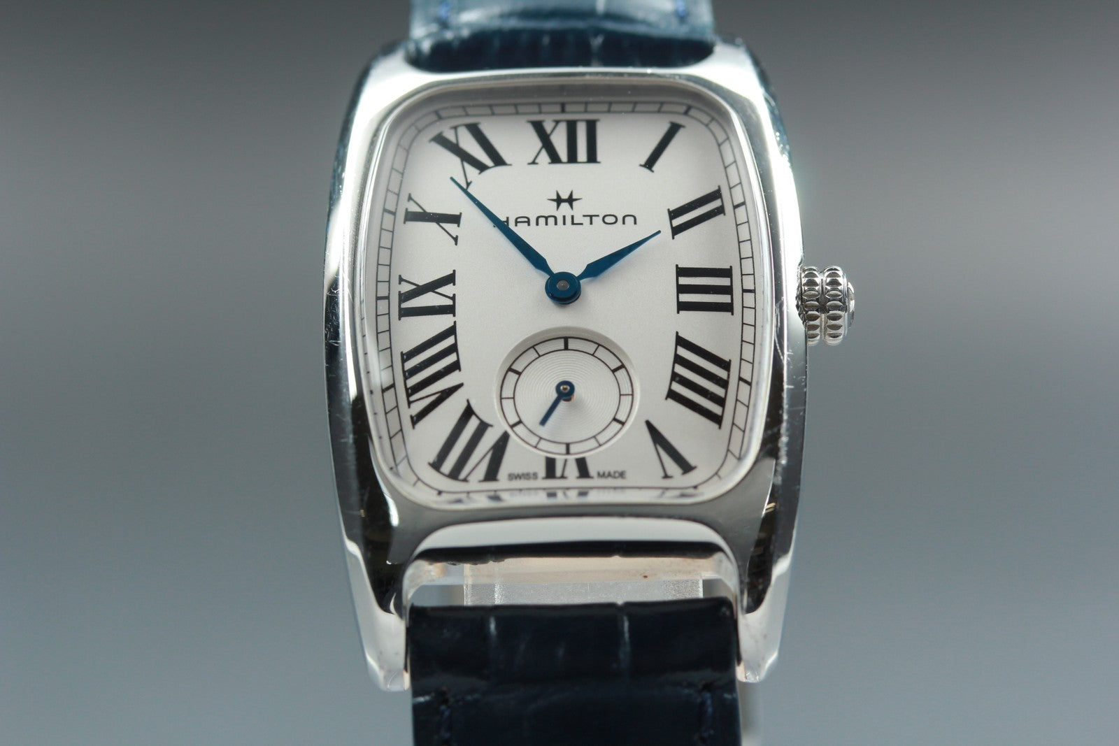 Hamilton American Classic H134210 Quartz White Disl Men's Watch 27mm JAPAN Exc+5