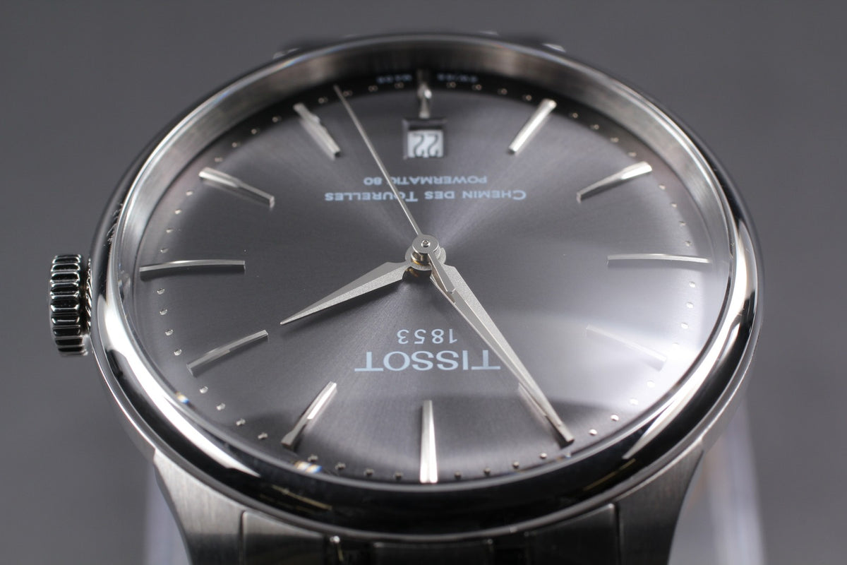 TISSOT Chemin des Tourelles Powermatic 80 T139807A Automatic Men's JP Box JAPAN