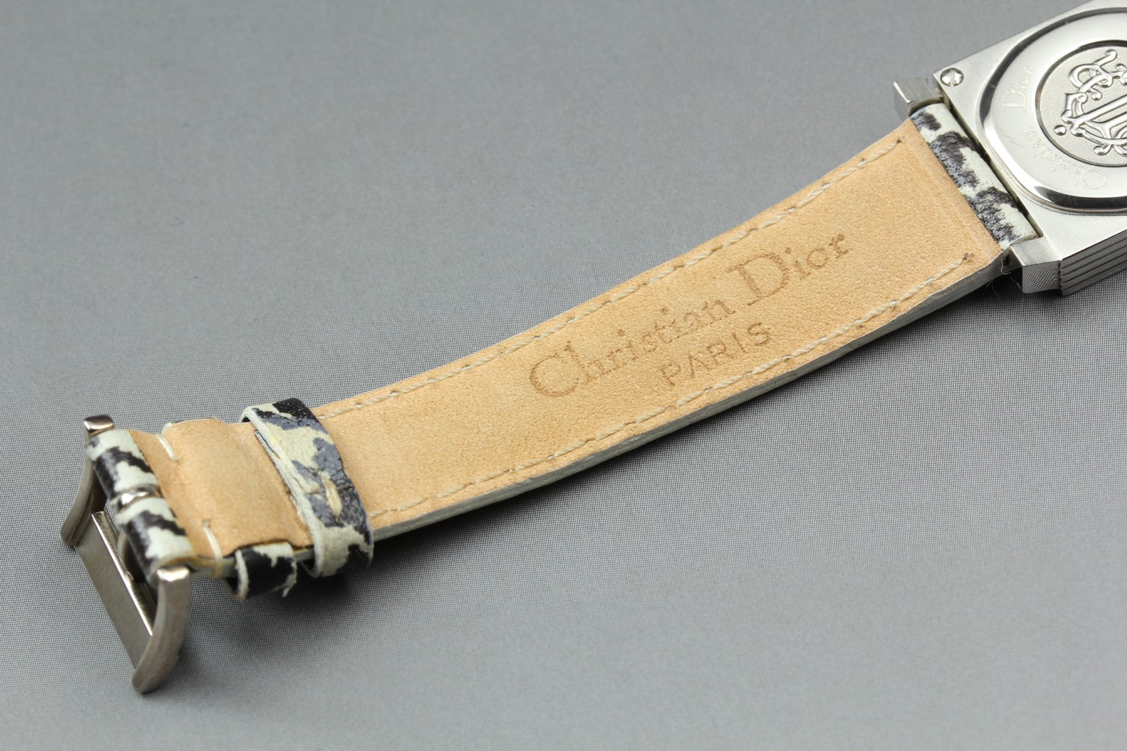 [Exc+5] Christian Dior D60-109 La Parisienne Silver 19mm Women's Quartz Watch