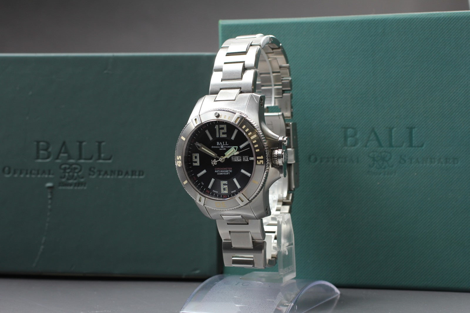 overhauled BALL Engineer Hydrocarbon Spacemaster DM2036A Automatic Men's Watch