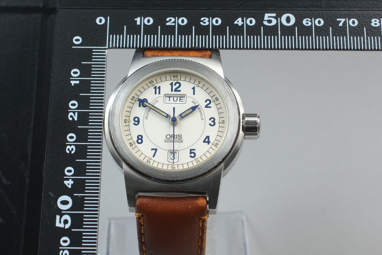 [Exc+5] ORIS Big Crown 7500 Silver Automatic Day/Date 40mm 25J Men's Watch JAPAN