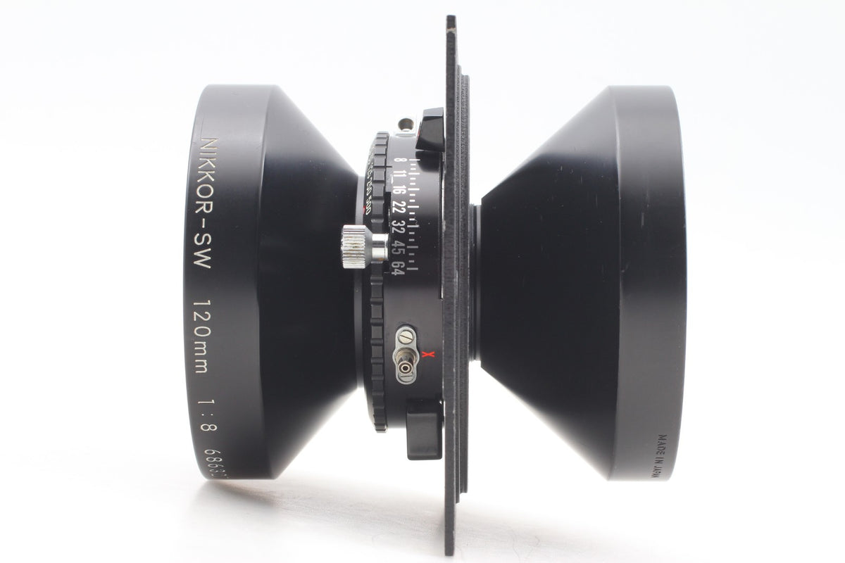 Shutter CLA [MINT] Nikon Nikkor SW 120mm f/8 Copal 0 Large Format Lens JAPAN