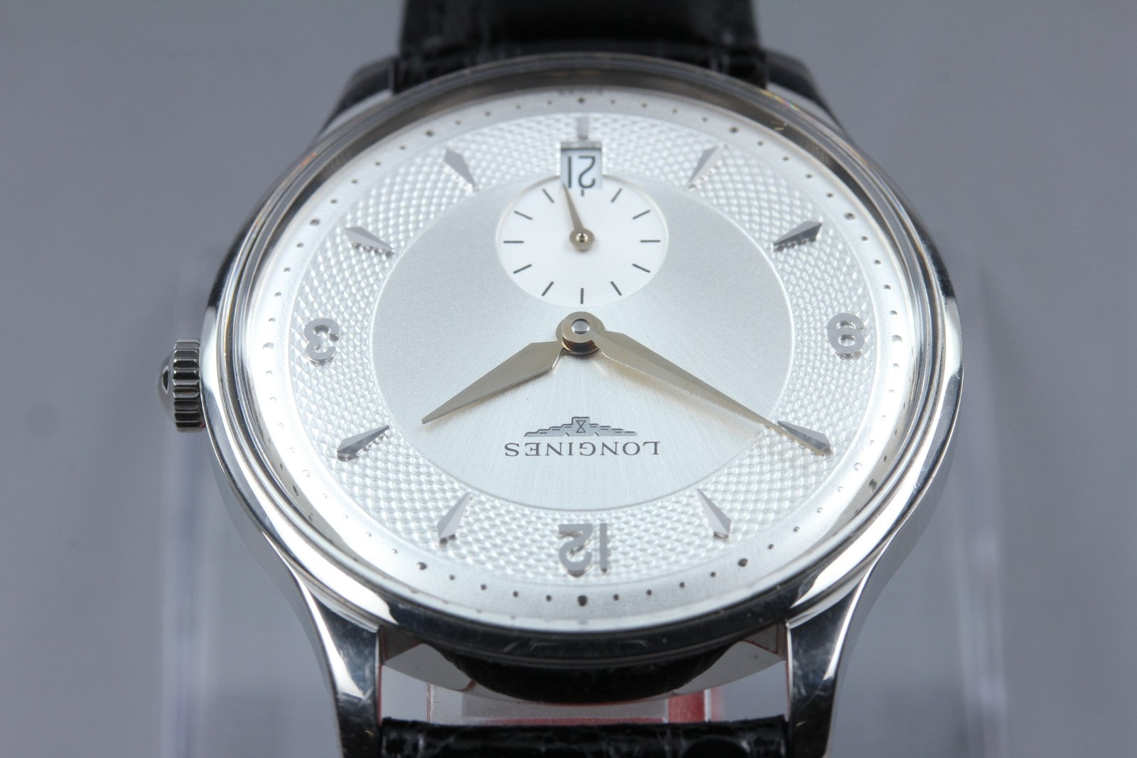 LONGINES  Longines Grand L4.685.4 Silver Automat Men's Watch 35mm From JAPAN