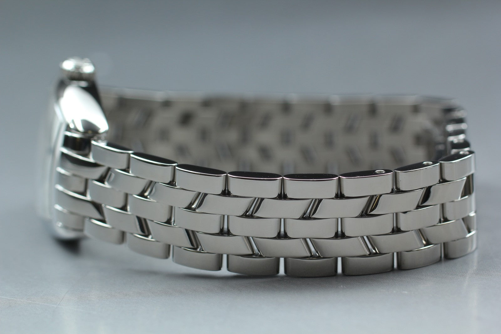 [Near MINT Box] Franck Muller Tonneau Curvex 1750S6 Silver Manual Women's Watch