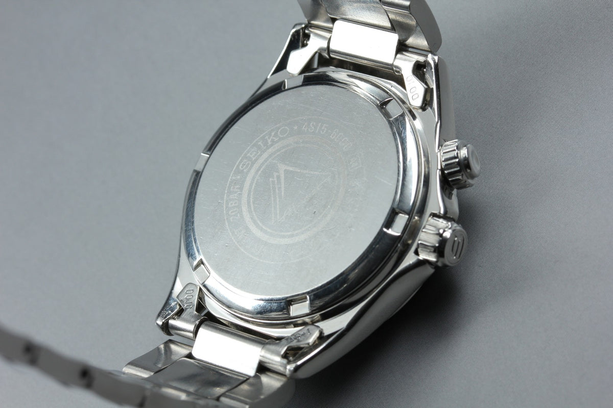 [Overhauled] SEIKO Red Alpinist 4S15-6000 SCVF007 Cream Automatic Men's JAPAN