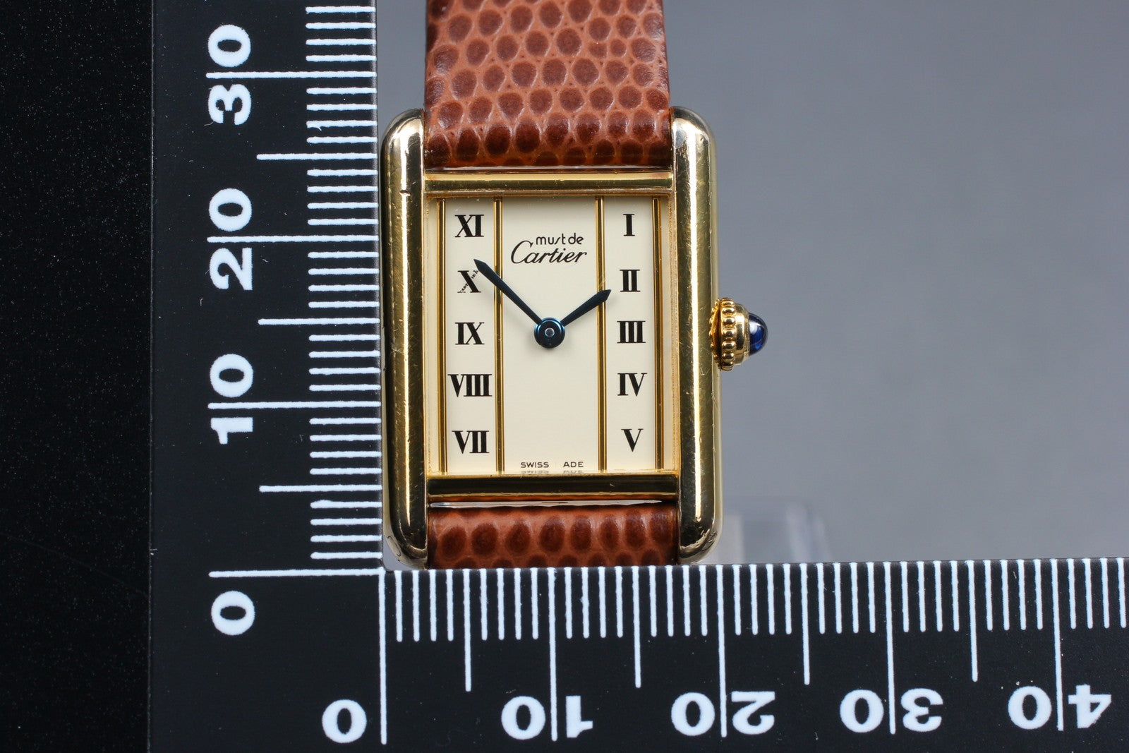 Vintage [Exc+5] Cartier Must de Cartier Tank 5057001 SM 20mm Women's Qz Watch