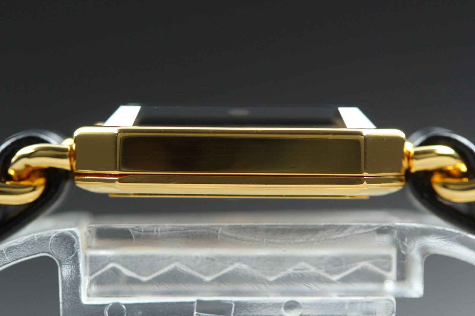 CHANEL Premiere L Size Black Dial Gold 20mm Quartz Women’s Watch [w/Box]