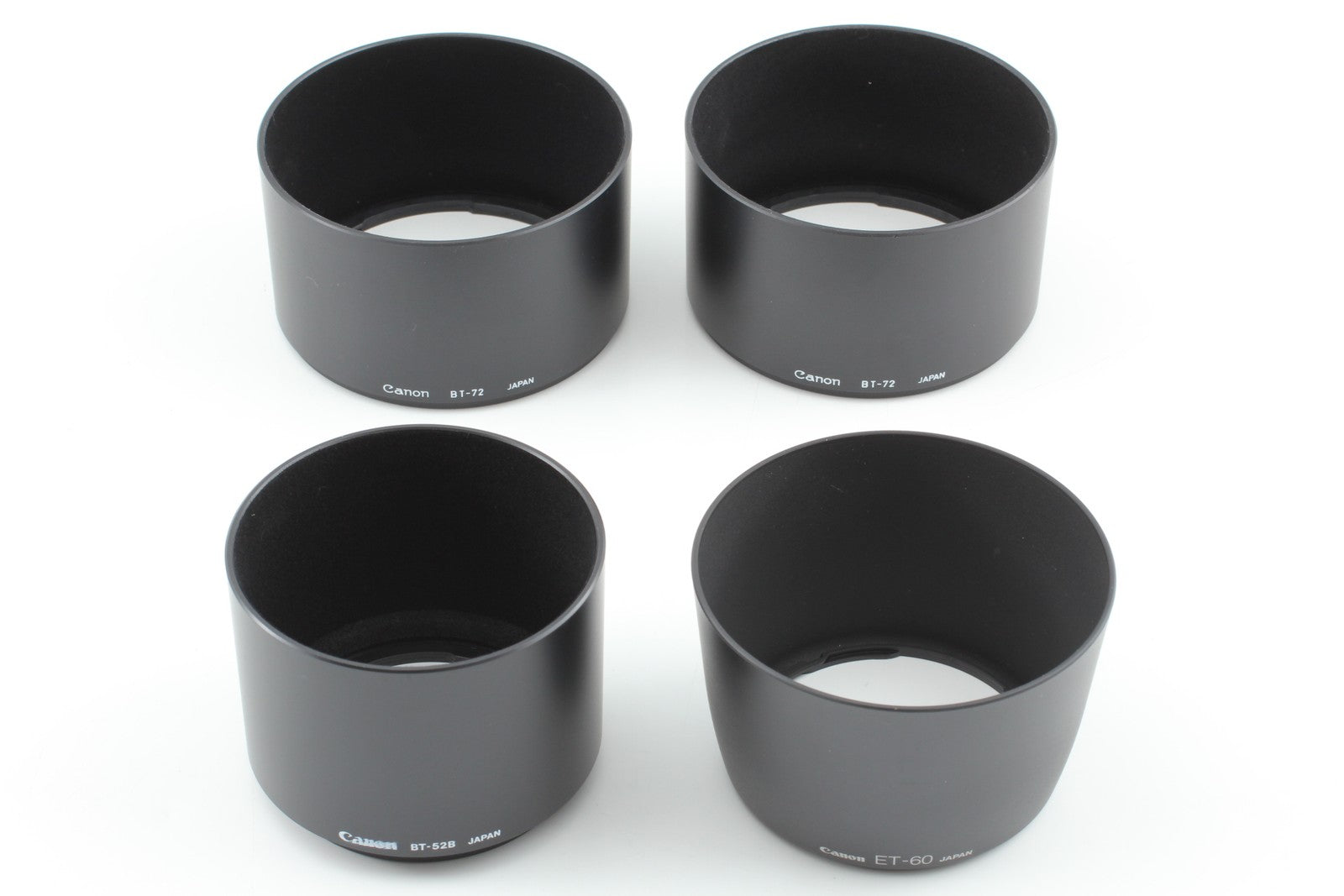 NOS [TOP MINT] Canon Lens Hood Bulk Lot 30pcs BS-52 BS-55 BT-52 BW-72 ET-60 More