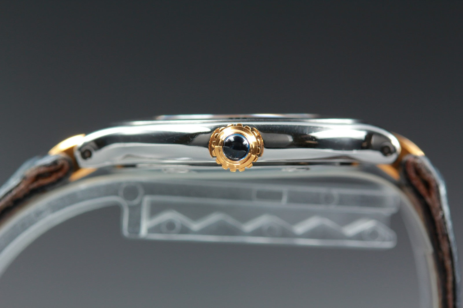 New Batt[Exc+5] Cartier Must De 21 1340 Silver Quartz Women's Watch 27mm JAPAN