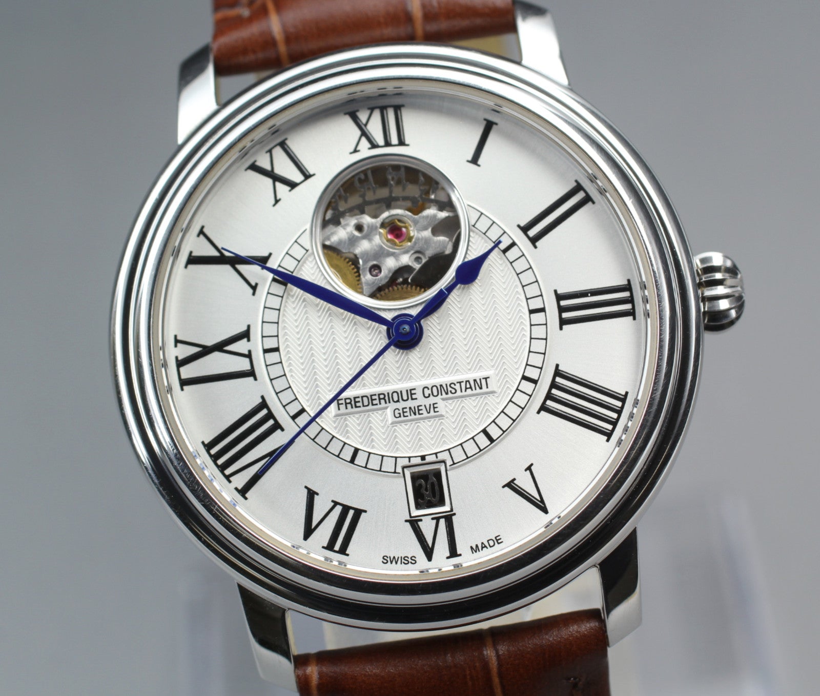 [Exc+5 Box] Frederique Classics Heart Beat FC-303/315X3P6 37mm AT Men's Watch