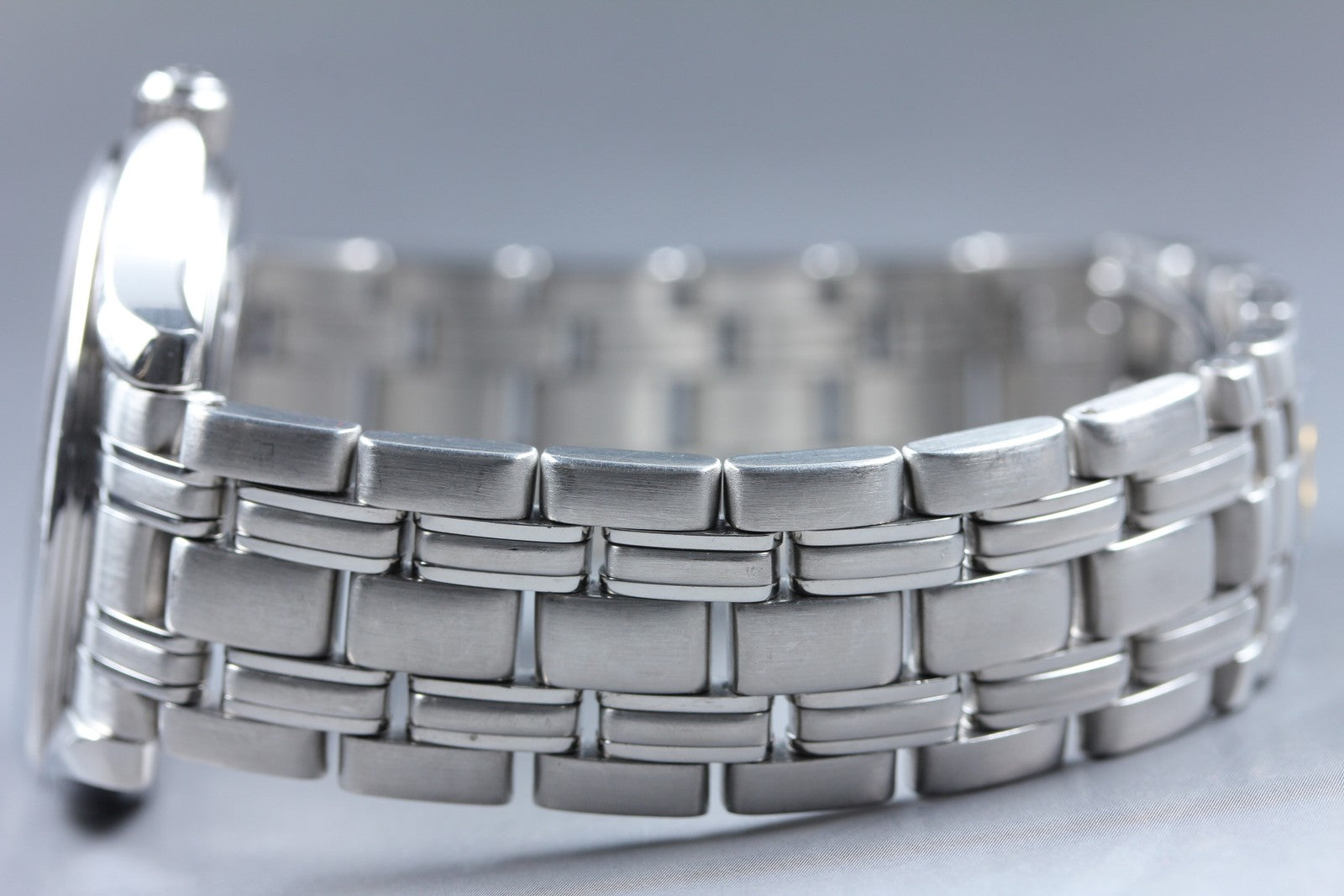 Overhauled [Exc+5 Box] OMEGA Seamaster 120m 2511.81 Blue Dial Quartz Men's Watch