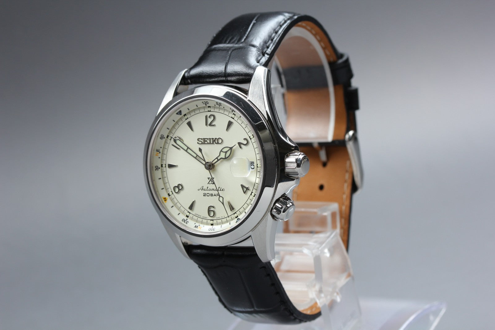 SEIKO Prospex Alpinist 6R35-00E0 SBDC089 Ivory Dial Automatic Men's Watch JAPAN