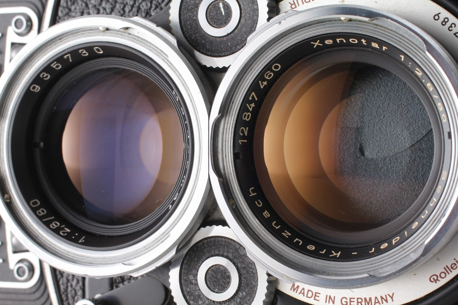 [MINT w/Case] Rolleiflex 2.8F White Face Xenotar 80mm f2.8 Film Camera 6x6 JAPAN