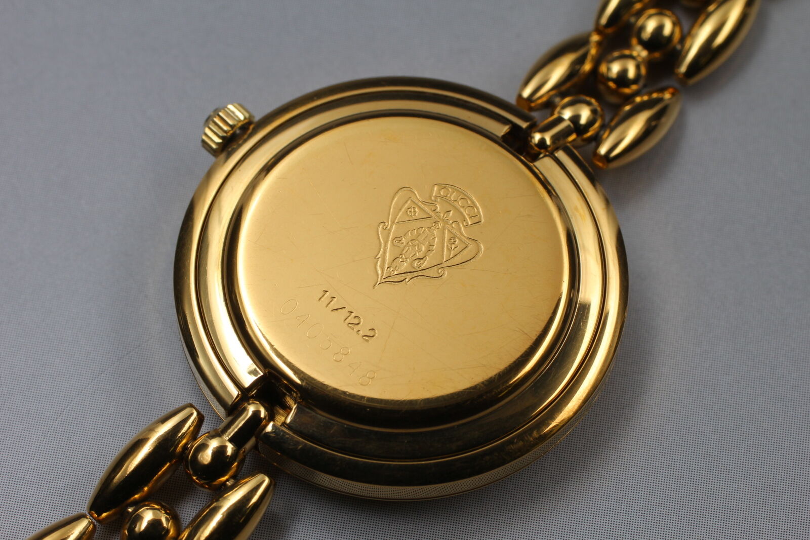 New Battery [Exc+5 Box] Gucci Change Bezel 11/12.2 6 Colors Women's Qz Watch JP