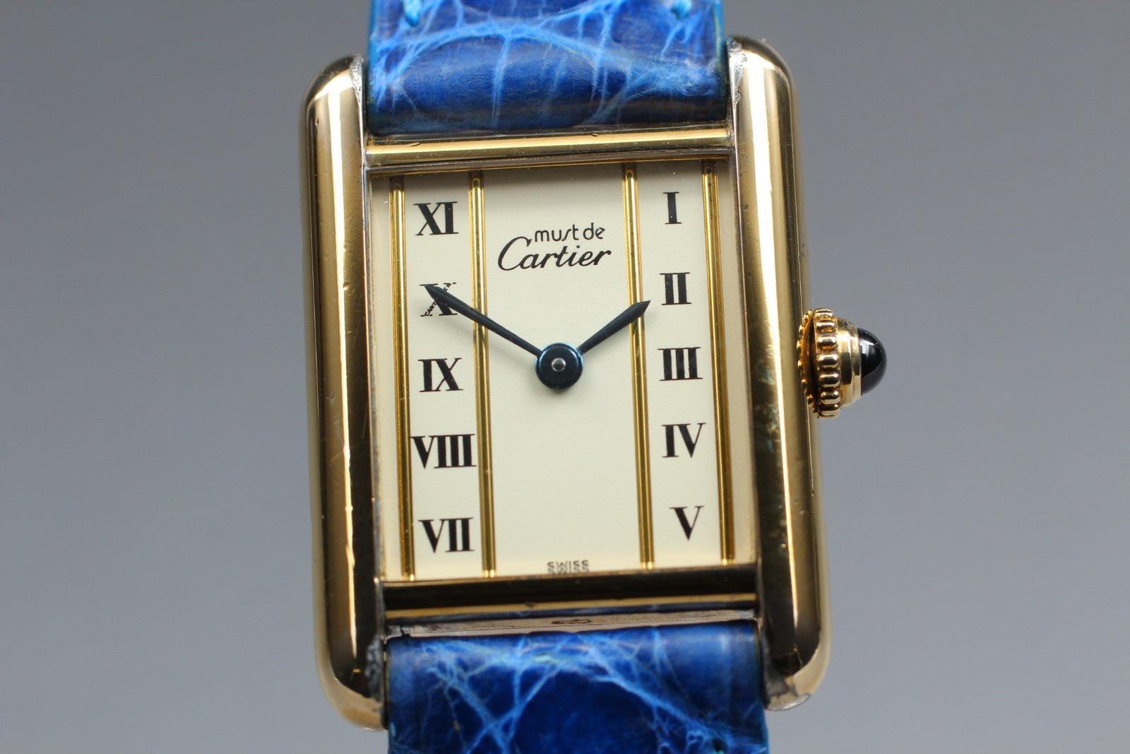 Vintage [Exc+5] Cartier Must de Cartier Tank 5057001 SM 20mm Women's Qz Watch
