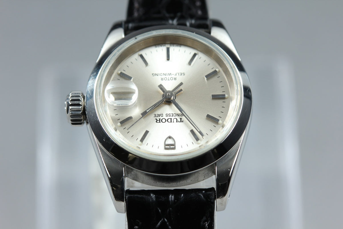 TUDOR Princess Date 92400N Cal.2671 Silver Dial Black 24mm AT Women's Watch