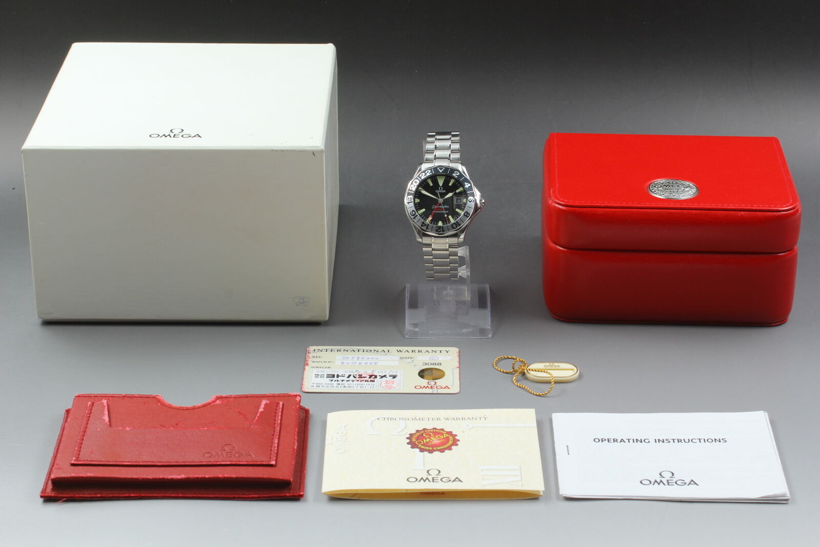 [Exc+5 Box] Omega Seamaster 2234.50 50th Anniversary GMT Automatic Mens Watch JP