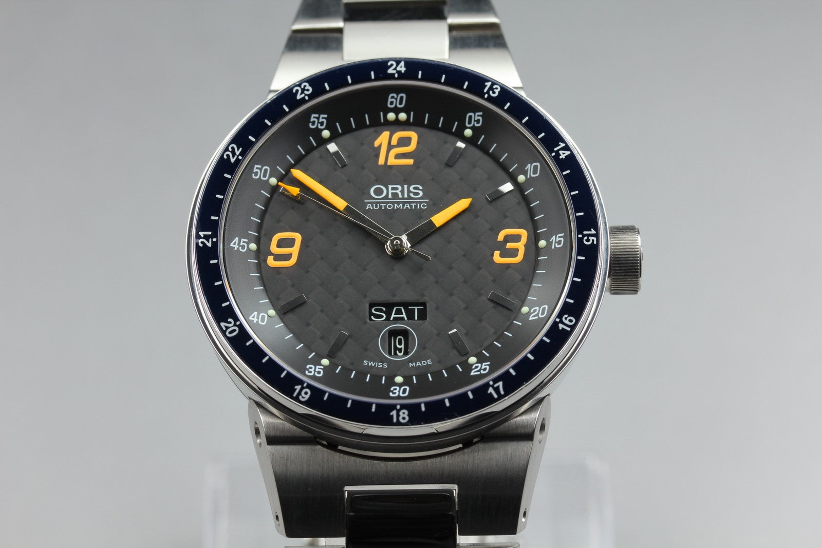 ORIS Williams F1 Team 7595 Date Black Dial Automatic Day/Date Men's Watch [Box]