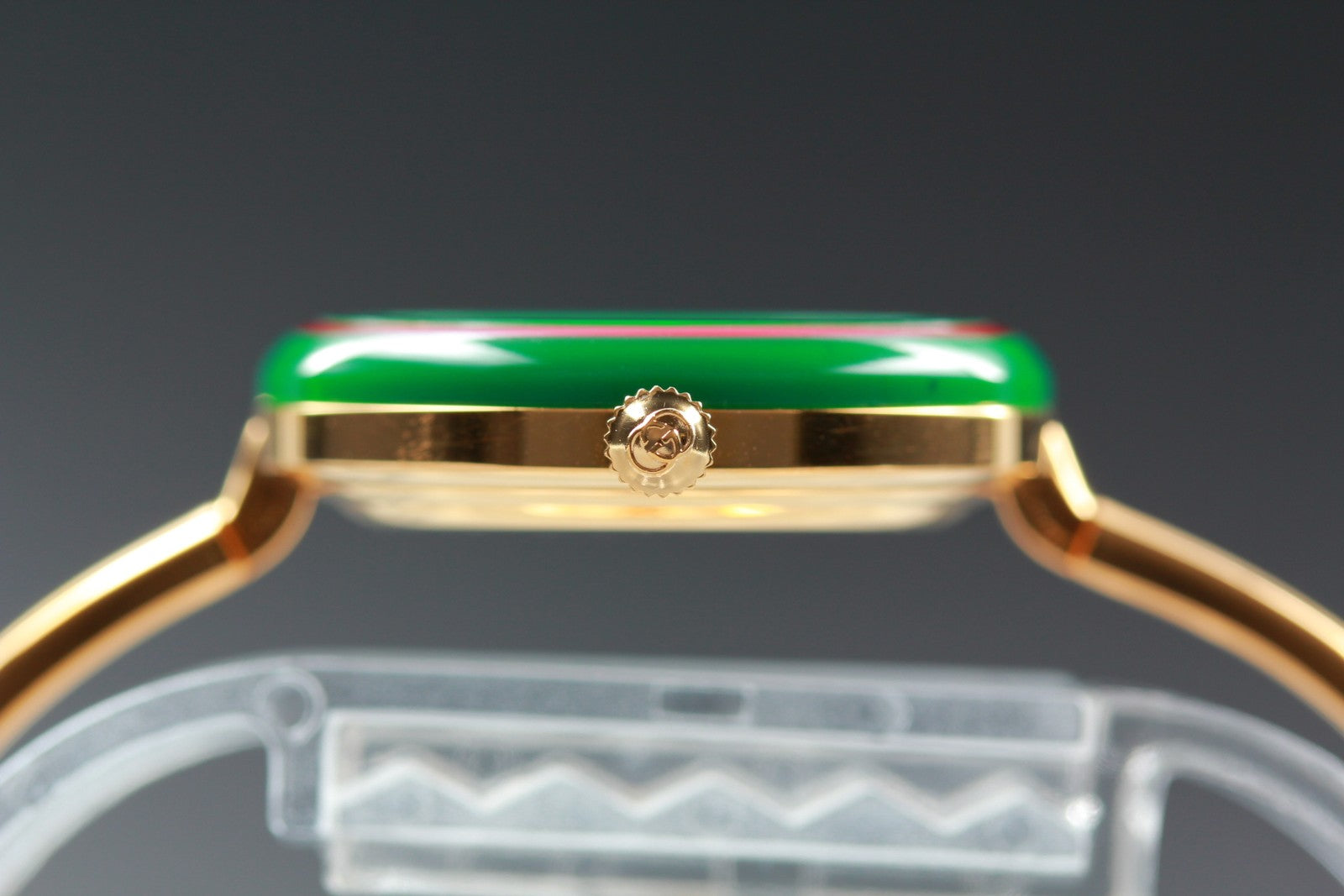 New Batt Gucci Change Bezel 11/12.2 12Color Women's White Quartz Watch JP
