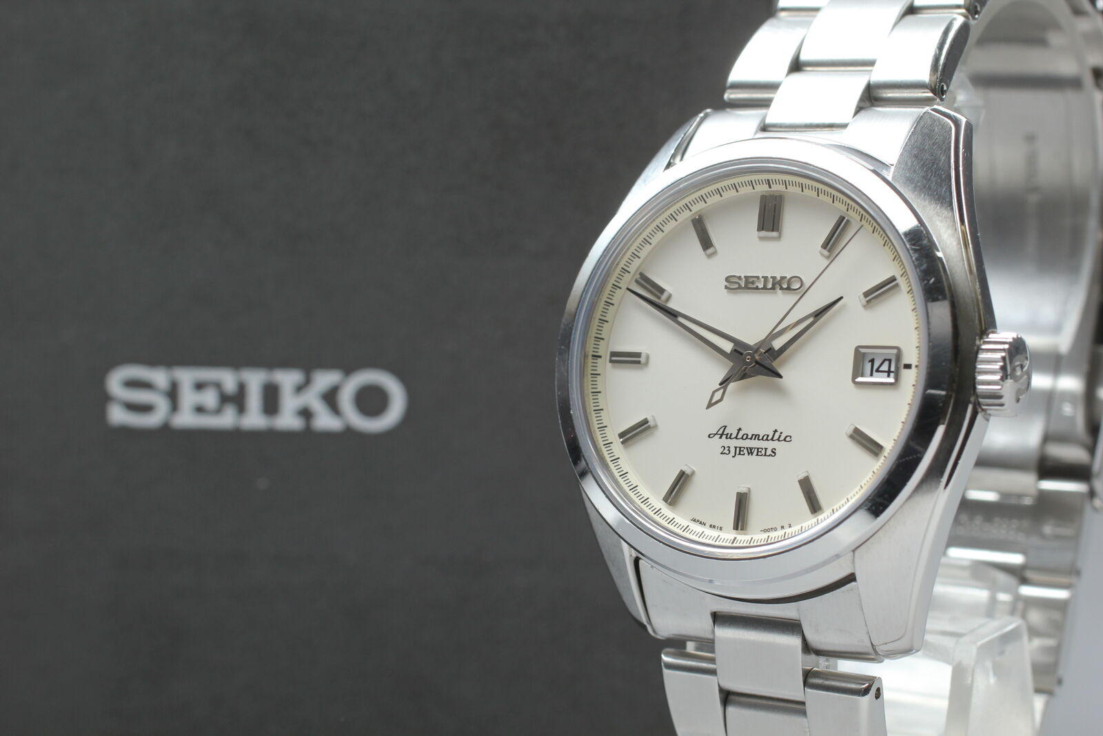 [Exc+5 Box] SEIKO Mechanical SARB035 6R15-00C0 White Dial AT Men’s Watch JAPAN