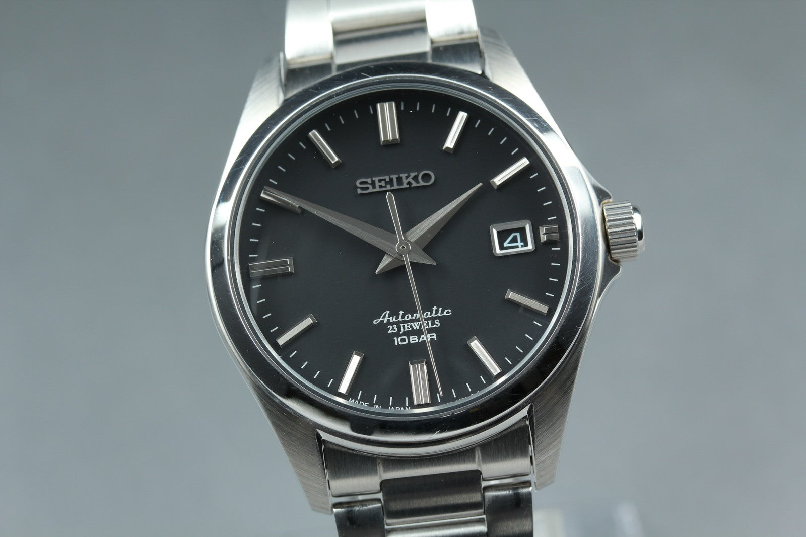 SEIKO Mechanical 4R35-03X0 SZSB012 Automatic Black Men's Watch 39mm JAPAN Box