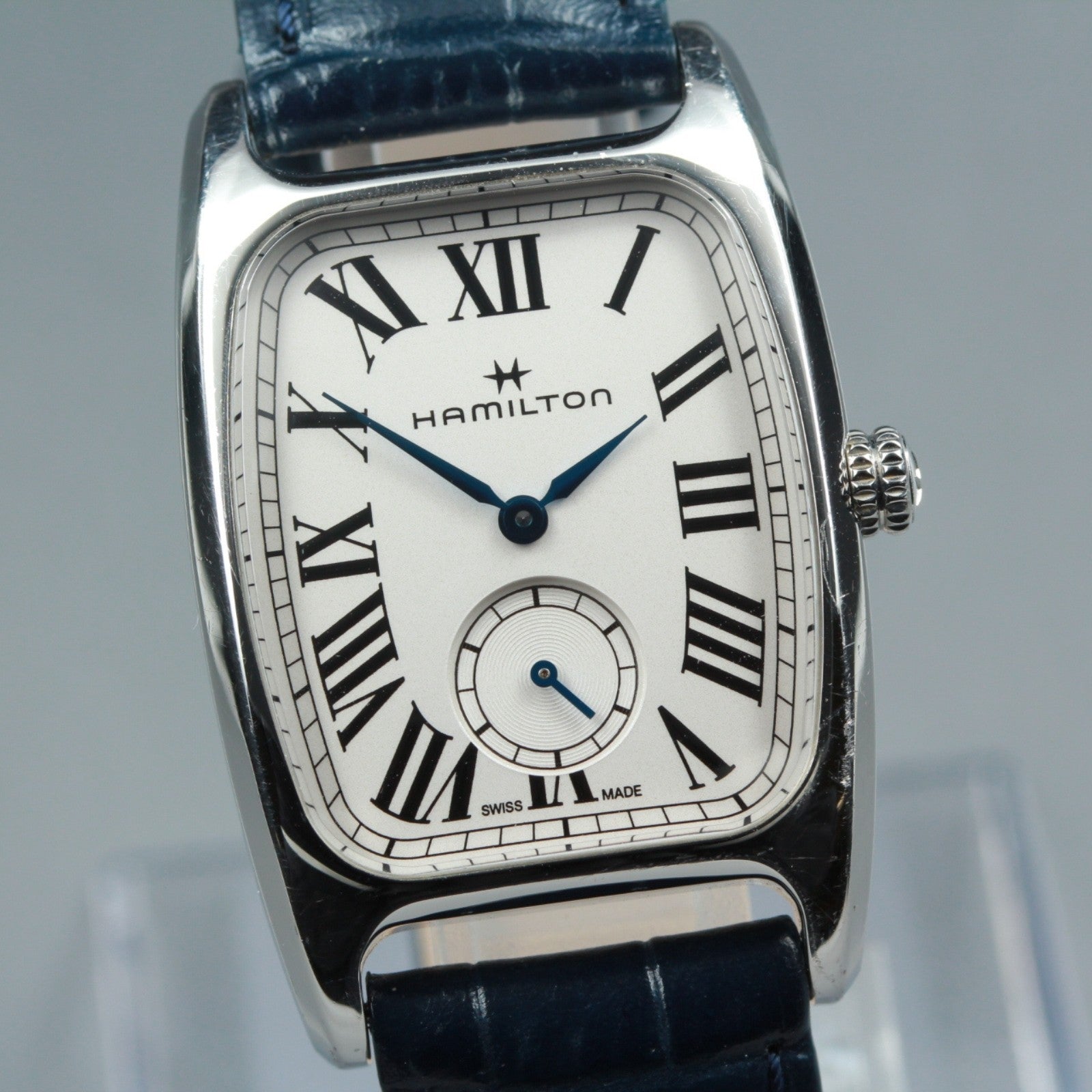 Hamilton American Classic H134210 Quartz White Disl Men's Watch 27mm JAPAN Exc+5