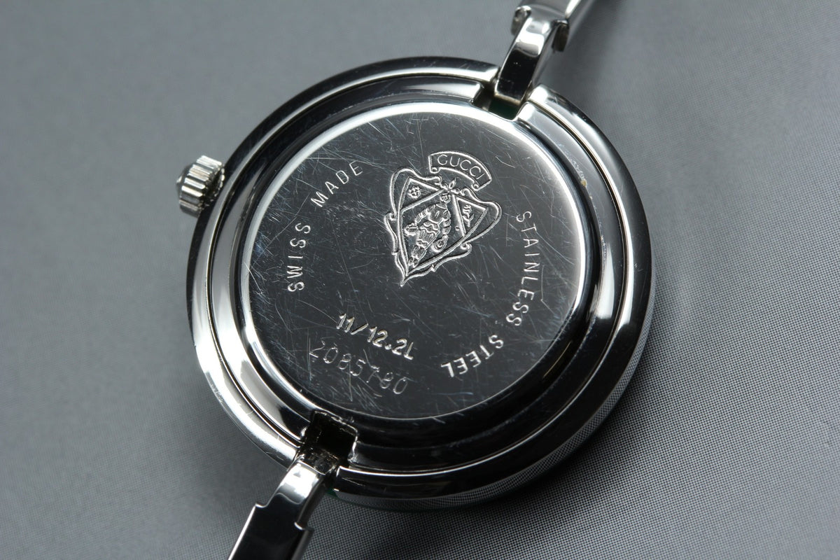 [Overhauled] Gucci Change Bezel 11/12.2L 12 Colors Silver Women's Watch 15.5cm