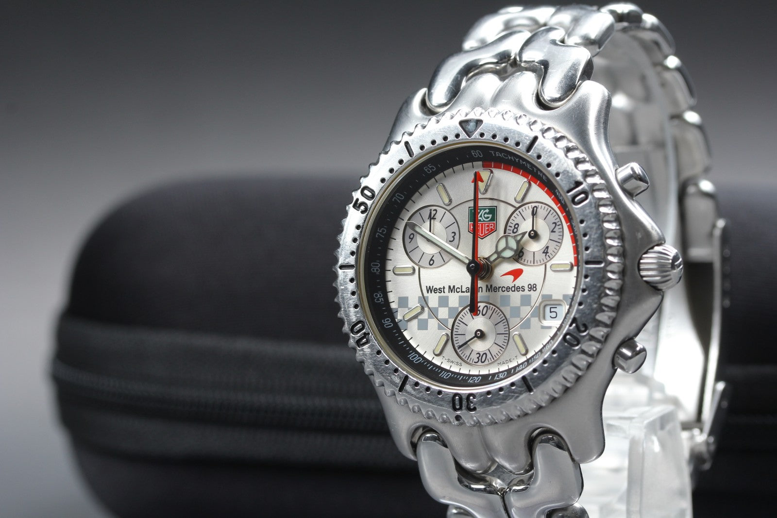 overhauled TAG HEUER CG1117 F1 McLaren Mercedes Limited Model Quartz Boy's Watch