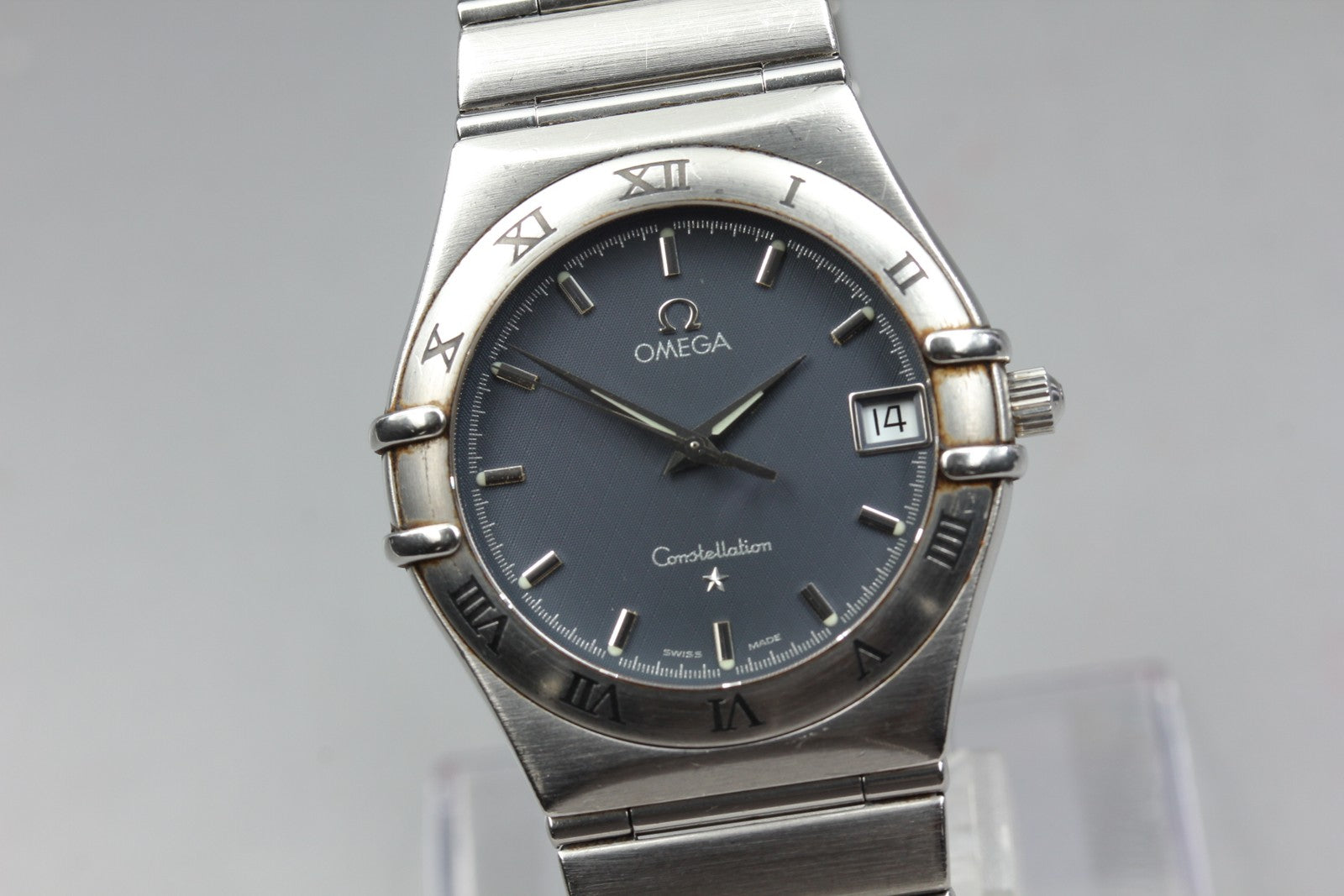 New Batt Vintage OMEGA Constellation 1512.4 Quartz Women's Watch 33mm JAPAN