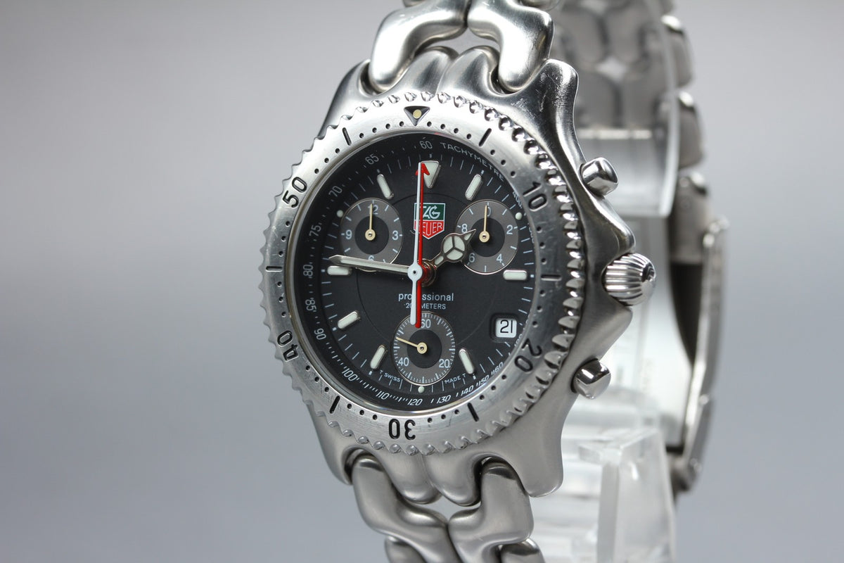 [ Limited ] TAG Heuer S/el Chronograph CG1118 Leonardo Nascimento Men's Qz Watch